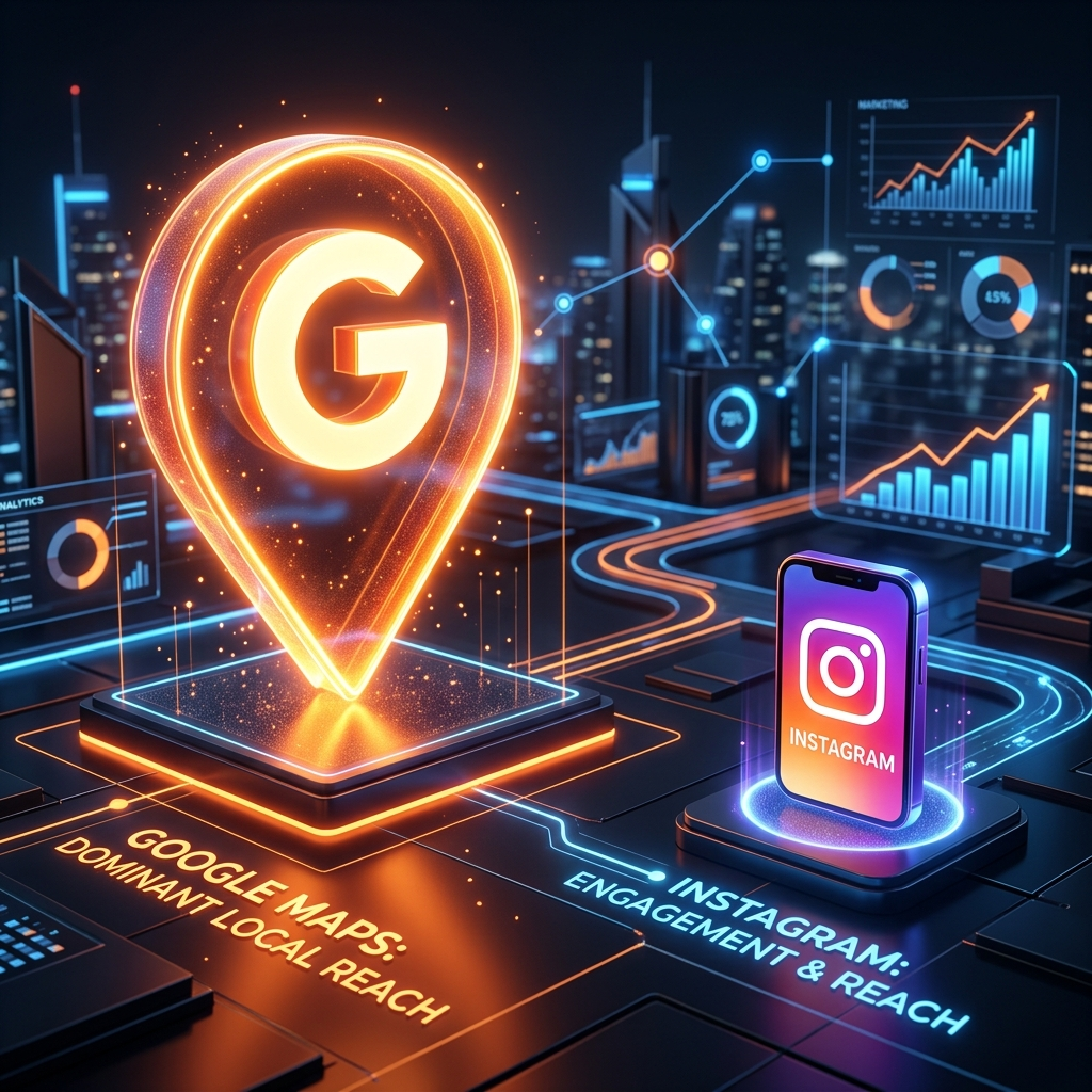 Google Maps vs Instagram para Dentistas