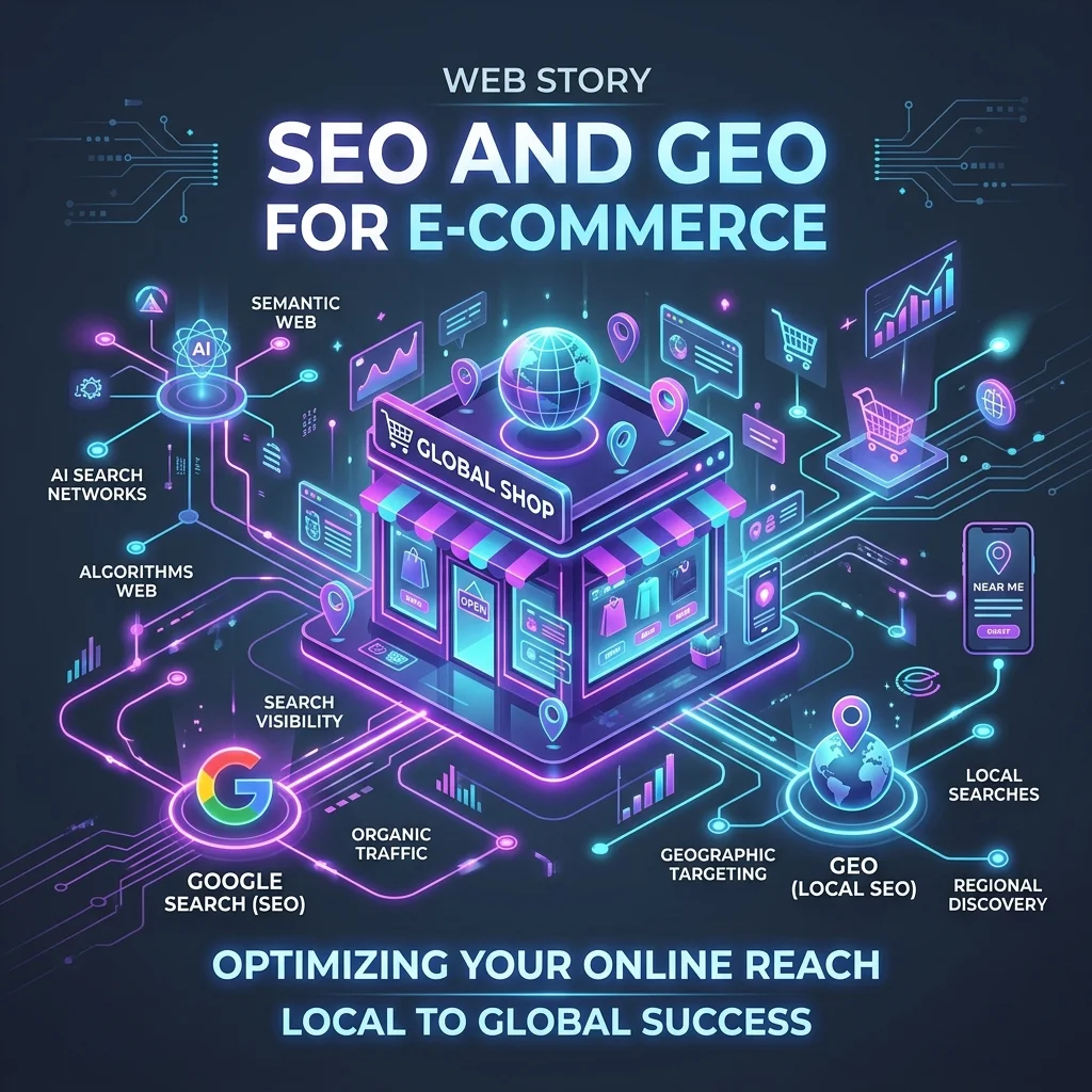 SEO e GEO para e-commerce: como transformar sua loja em resposta no Google e nas IAs